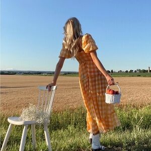 FOR LOVE & LEMONS | Mimosa Maxi Dress | Size M